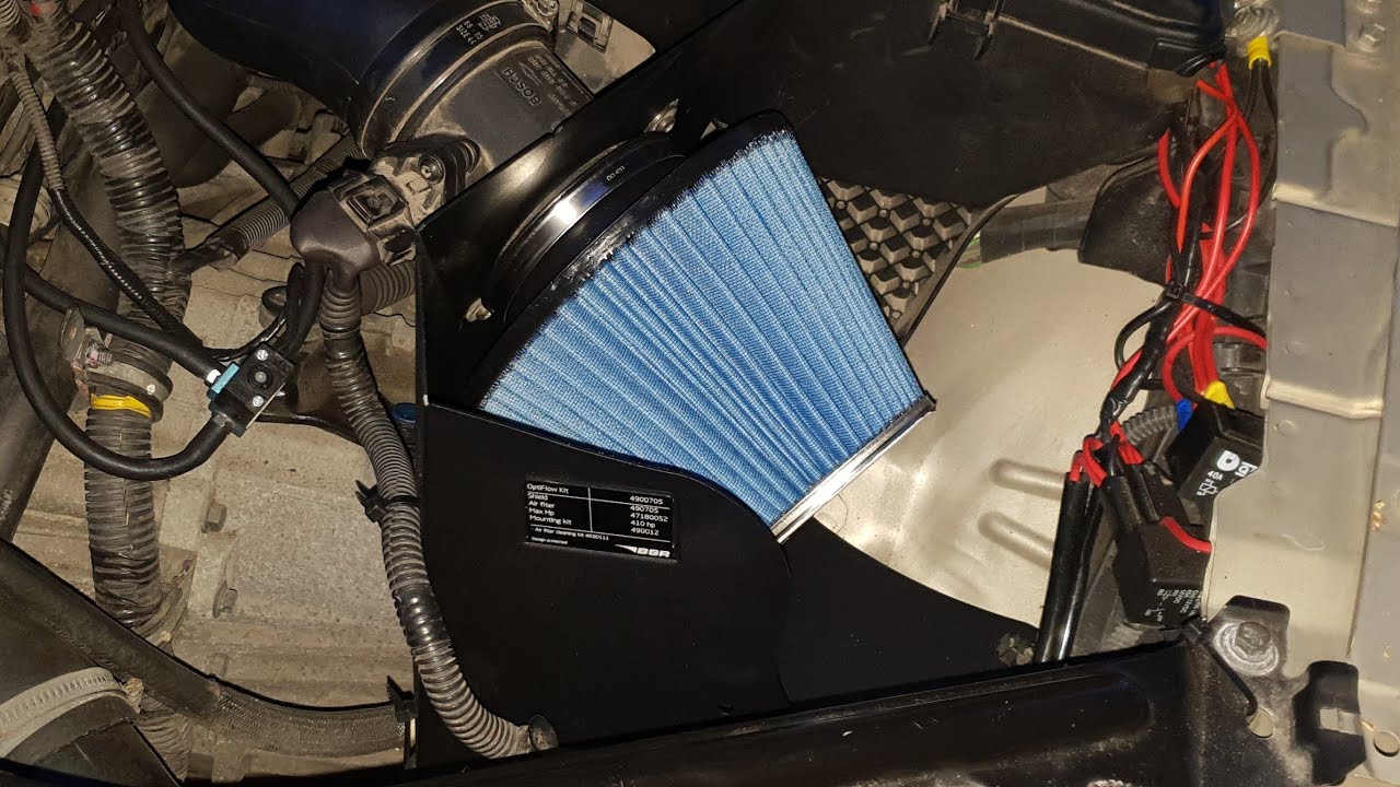 Montera BSR sportluftfilter på v70 2.4T #19