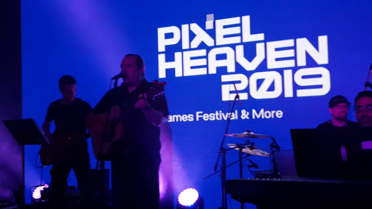 Pixel Heaven 2019 - Jon Hare's band - Narcissus (Cannon Fodder theme music)