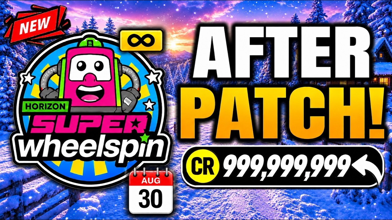 *NEW UPDATE* AUG 30✅ Super Wheelspins Farm Glitch! Credits Farm Glitch fh6/FH6 Glitches AFTER PATCH