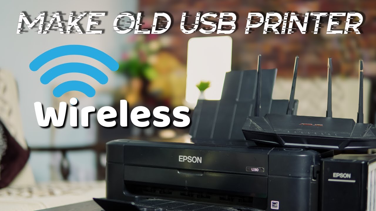 👉Convert USB Printer to WiFi Printer 👌Print from mobile and any Device over Wi-Fi | Print server