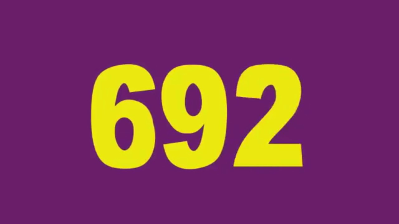 Numbers 0 to 1122