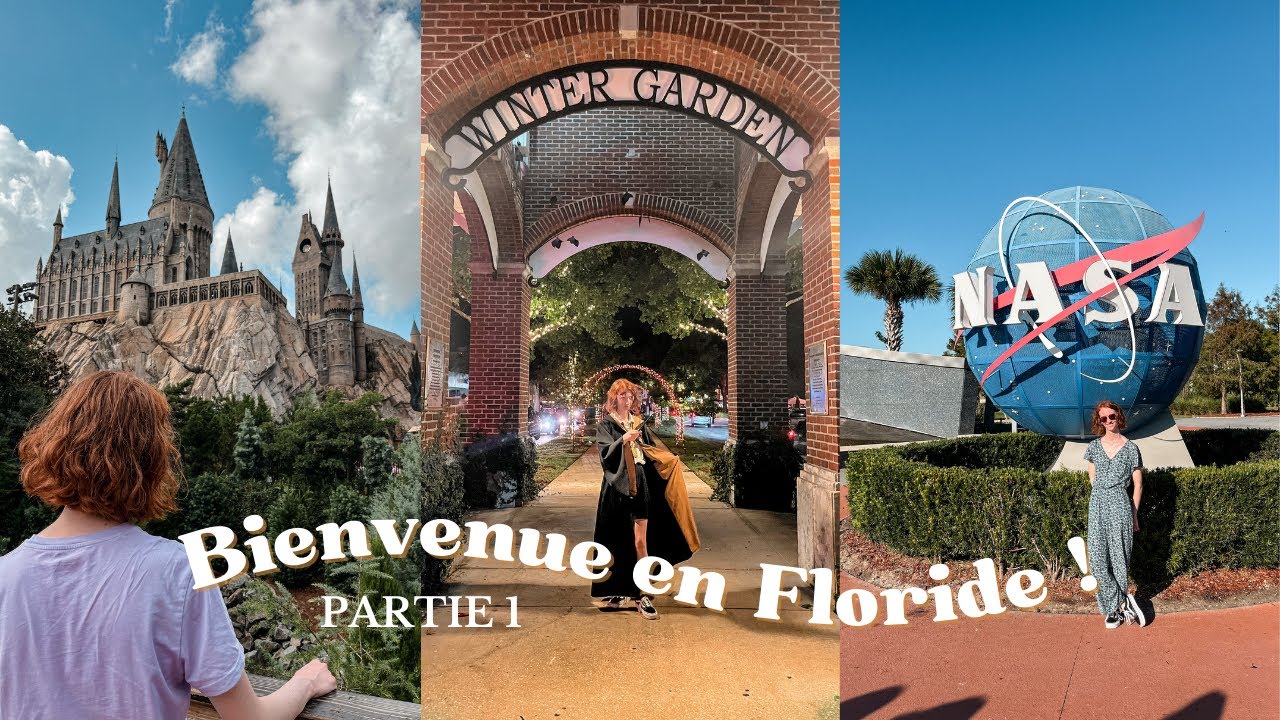 J'AI RÉALISÉ MON RÊVE HARRY POTTER ✨ | VLOG 1 ORLANDO ET NASA