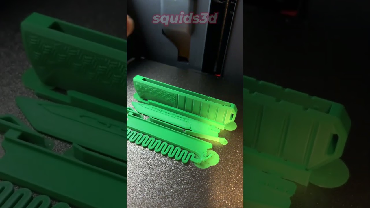 🔪 3D Printed OTF Fidget Knife Toy #3dprinting #3dprinted #3dprint #fidgettoys