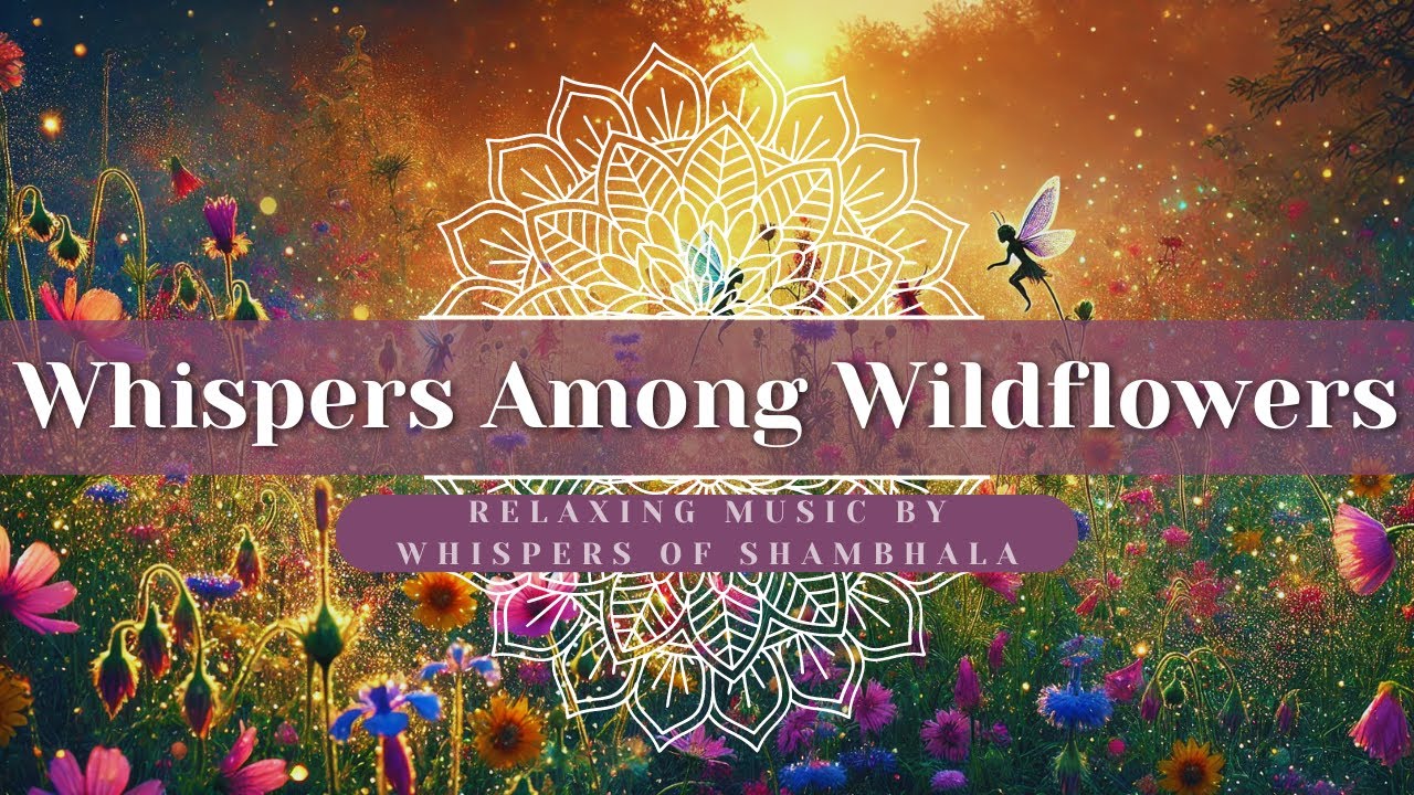Whispers Among Wildflowers 🌙 Enchanted Forest Ambience & Relaxing Whispers of Shambhala