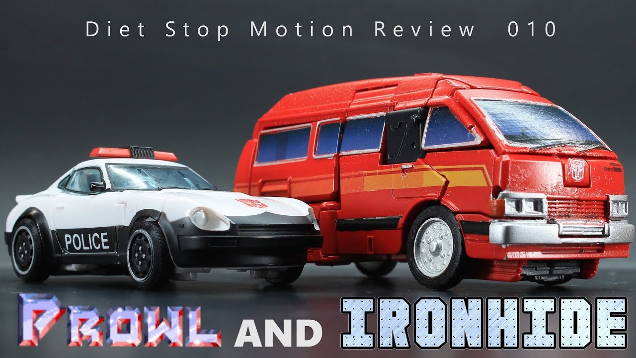 Diet Stop Motion Review 010 - Earthrise Ironhide and Prowl