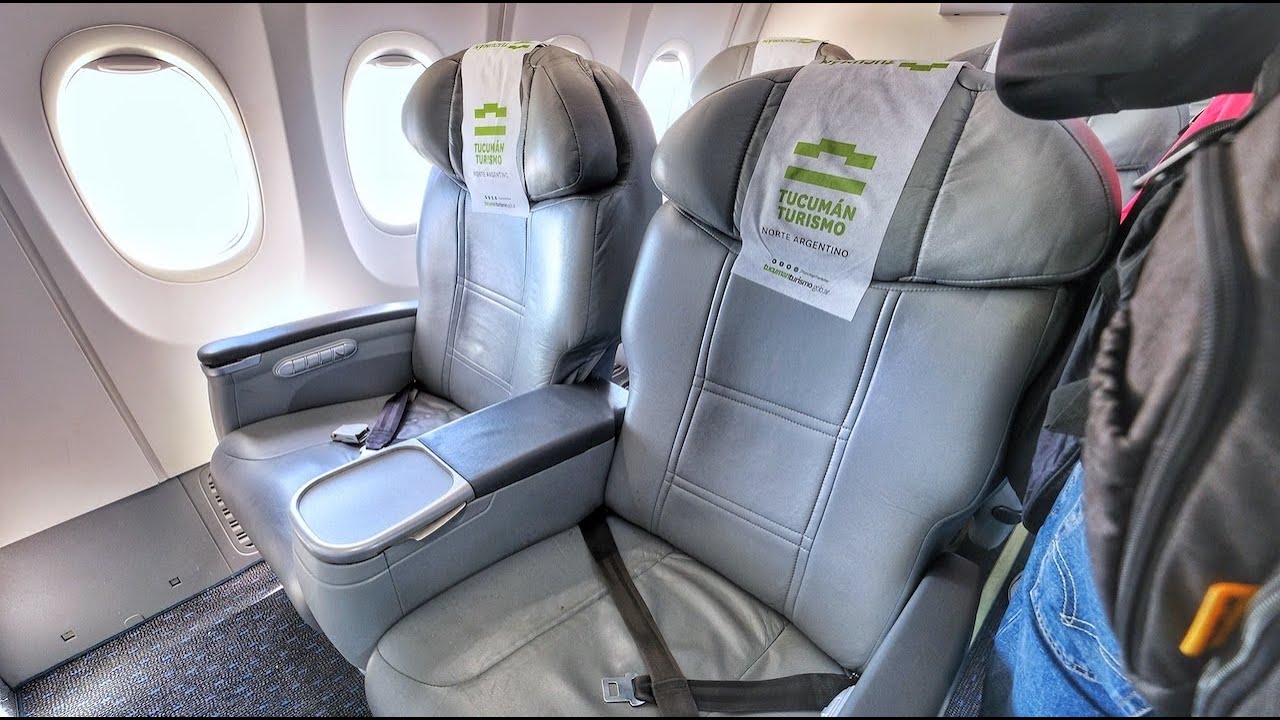 Aerolineas Argentina 737 Premium Economy Class | AR1866 Ushuaia to El Calafate