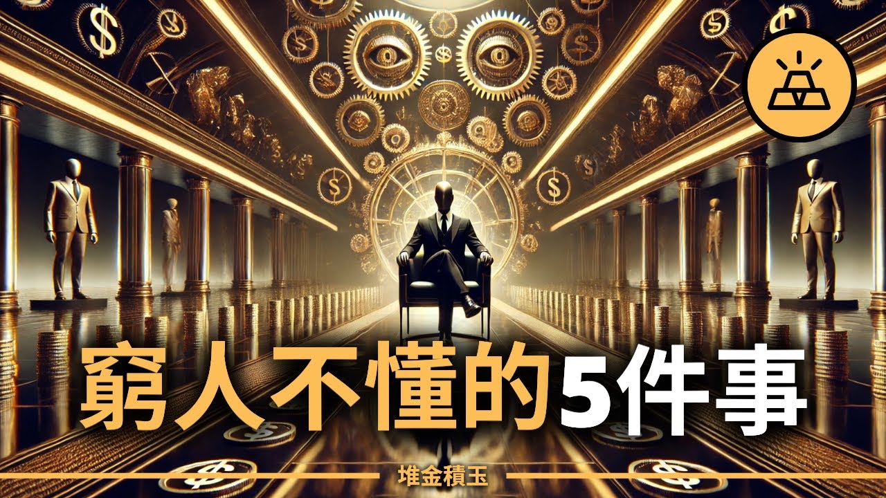 窮人不懂、有錢人默默在做的5件事！這5條致富法則，正在默默決定你的一生財富上限！