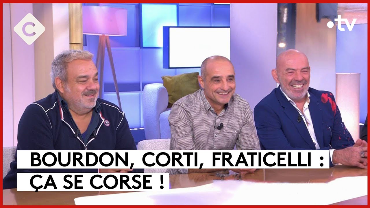 Les trois frères corses - C à Vous - 27/10/2023