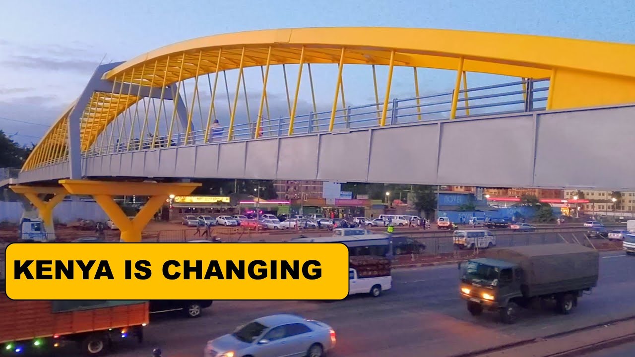 Drive from Nairobi, Ngara, Pangani Through Thika Highway to Garden City Mall. Kenya Is Changing 2020