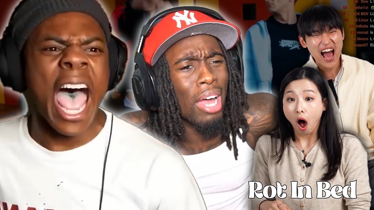 Koreans React to IShowSpeed&Kai Cenat's Funniest Moment Part1 | They’re still insane 😂 | Rot In Bed