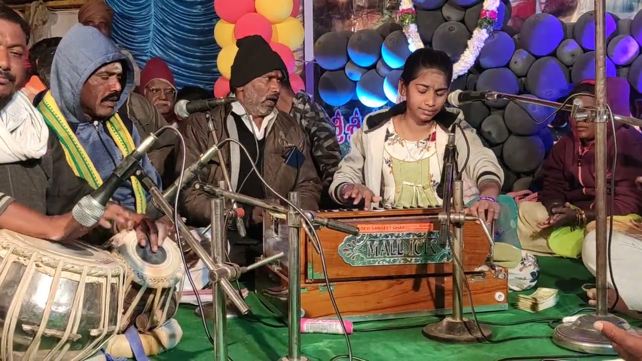 Matam Sravani | Ravoyi Chandamama Bajana Song. Nallampally,04|02|2022
