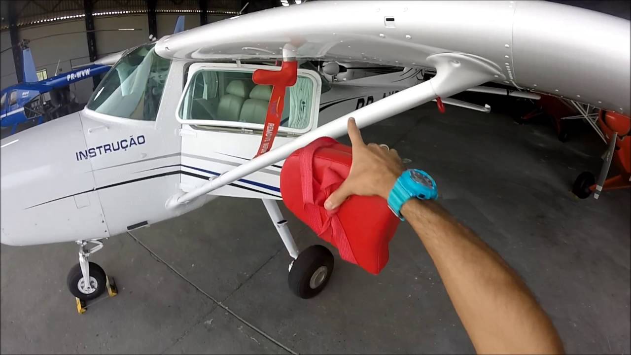 Como fazer Inspeção pré voo no cessna 152 -  Aeroclube Do Espirito Santo ( aces )