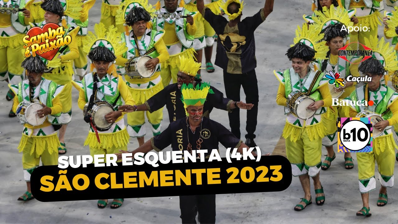 Carnaval 2023 | Super Esquenta da Bateria da São Clemente 4K