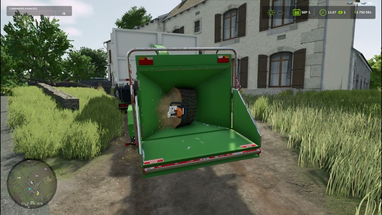 FS 25 je part chez 3 personnes pour abattre des arbres