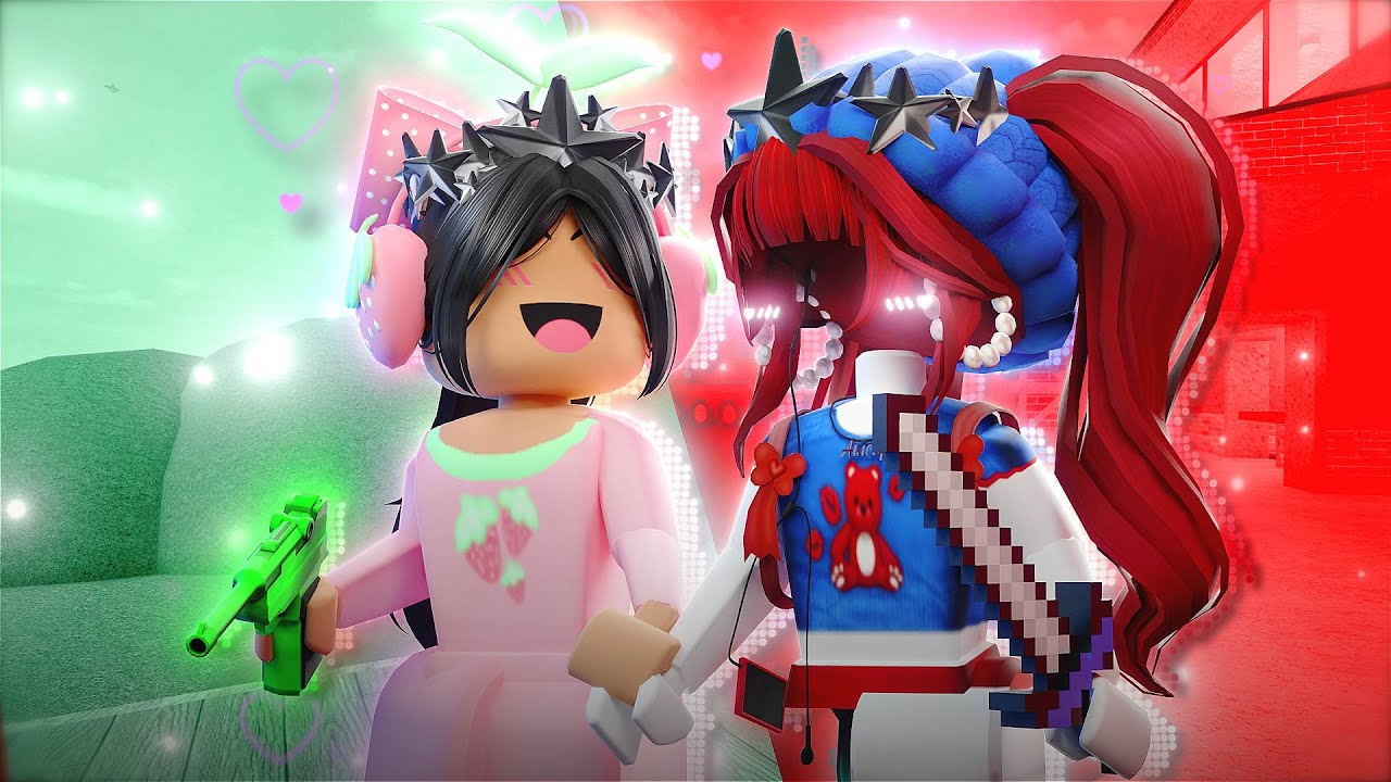 Играю в ROBLOX MM2 с AUICIQ