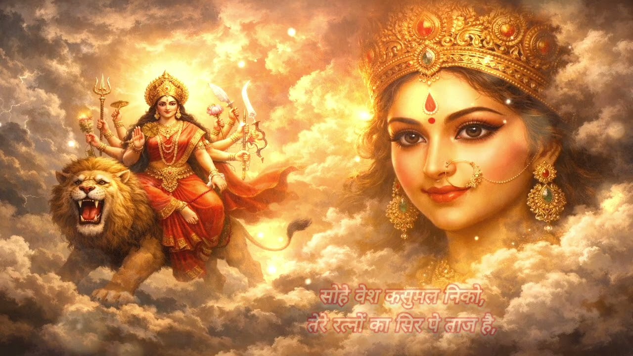जगदम्बे भवानी मैया – New Durga Bhajan | Jagdamba Bhavani Maiya Bhajan #bhajan
