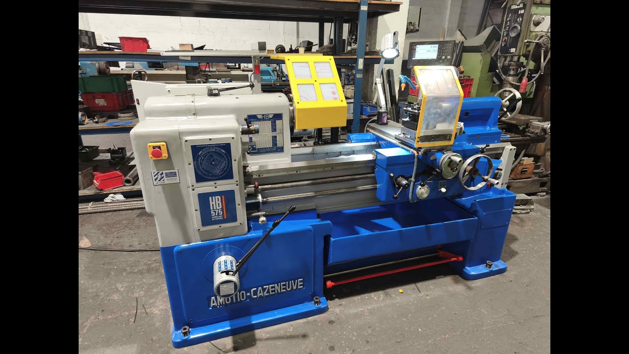 Torno Amutio Cazeneuve HB575 de 1000 reconstruido
