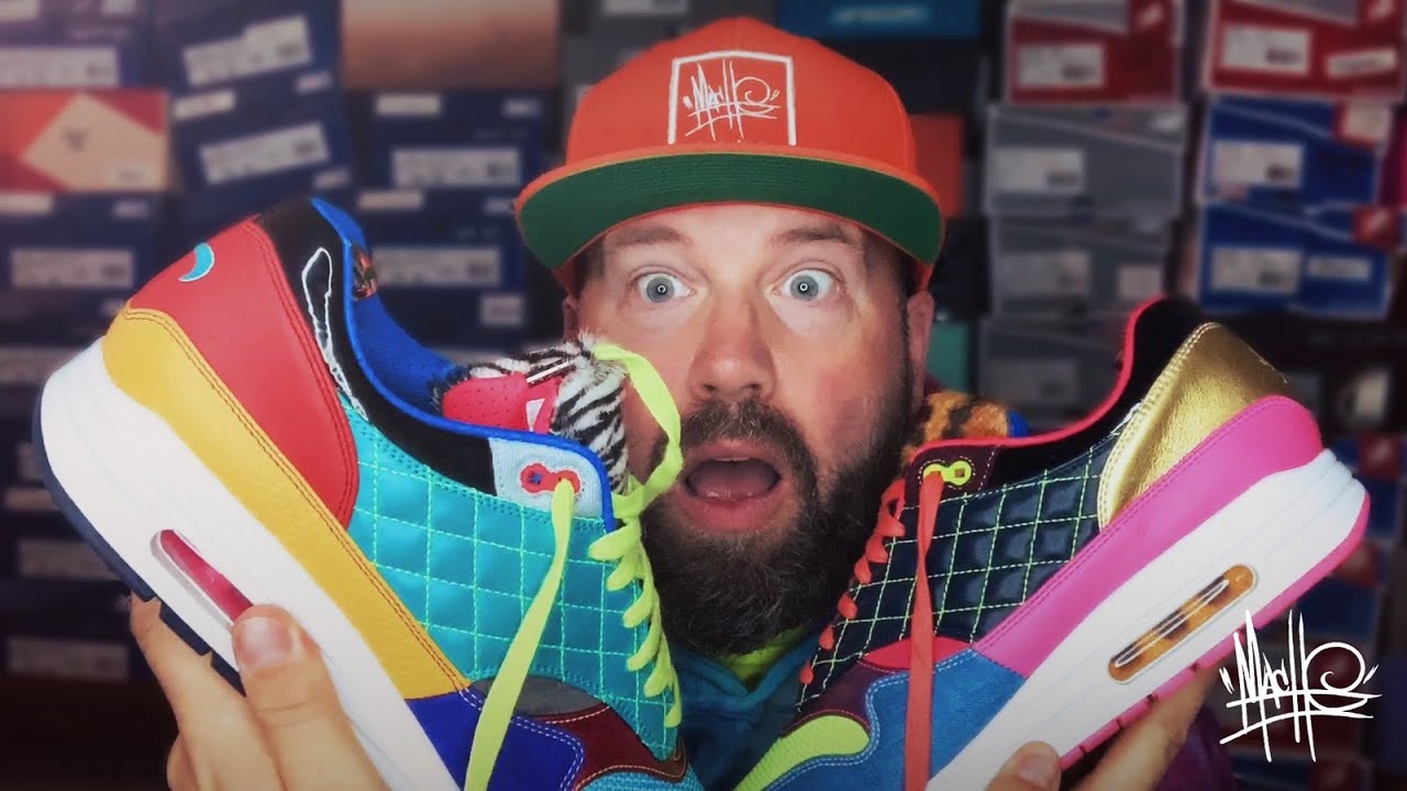 Designed some shoes with Nike. Behind the scenes of making a Bespoke AM1 with NIKE LAB.