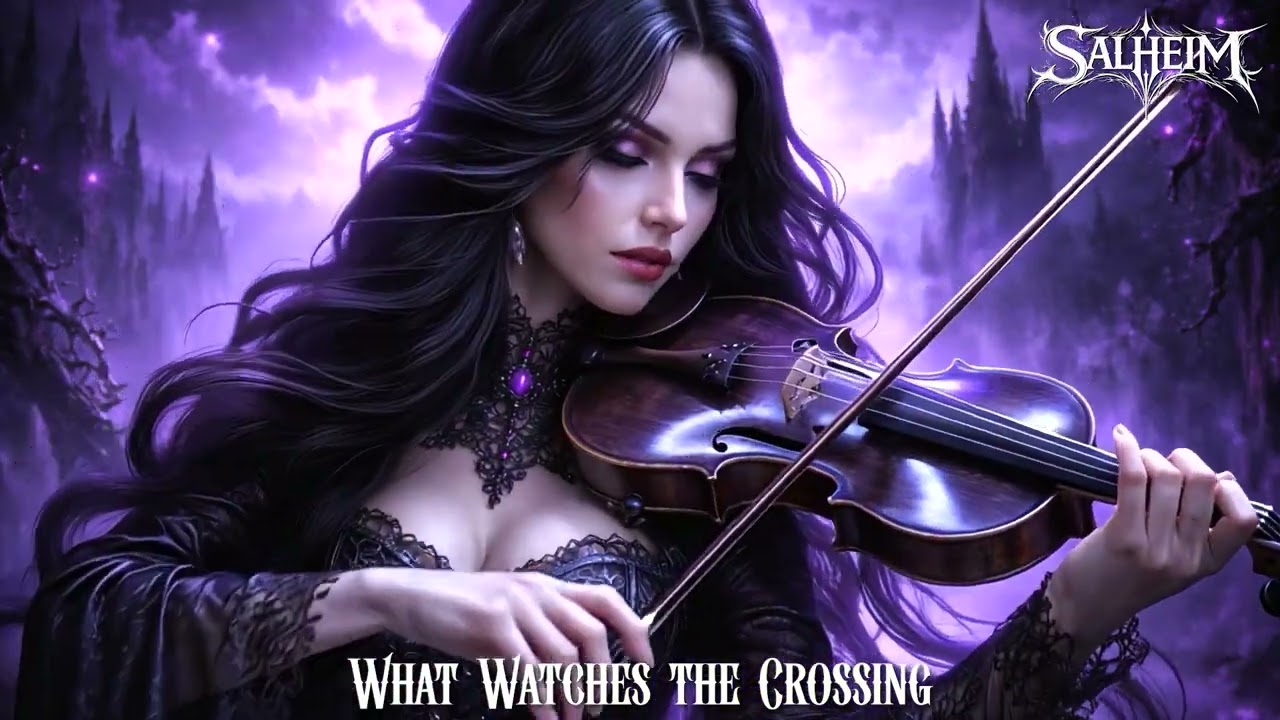 WHAT WATCHES THE CROSSING | Gothic Violin Metal | Fantasy Music for Focus & Gaming
