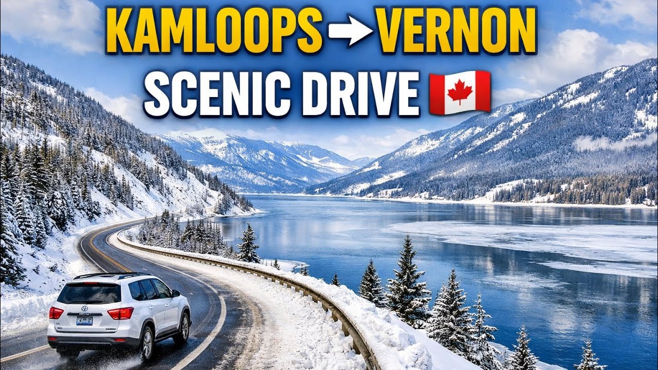 Airbnb ko kra Checkout Or Scene kuch aisa hoga socha ni tha🤯 | Kamloops to Vernon via Salmon Arm