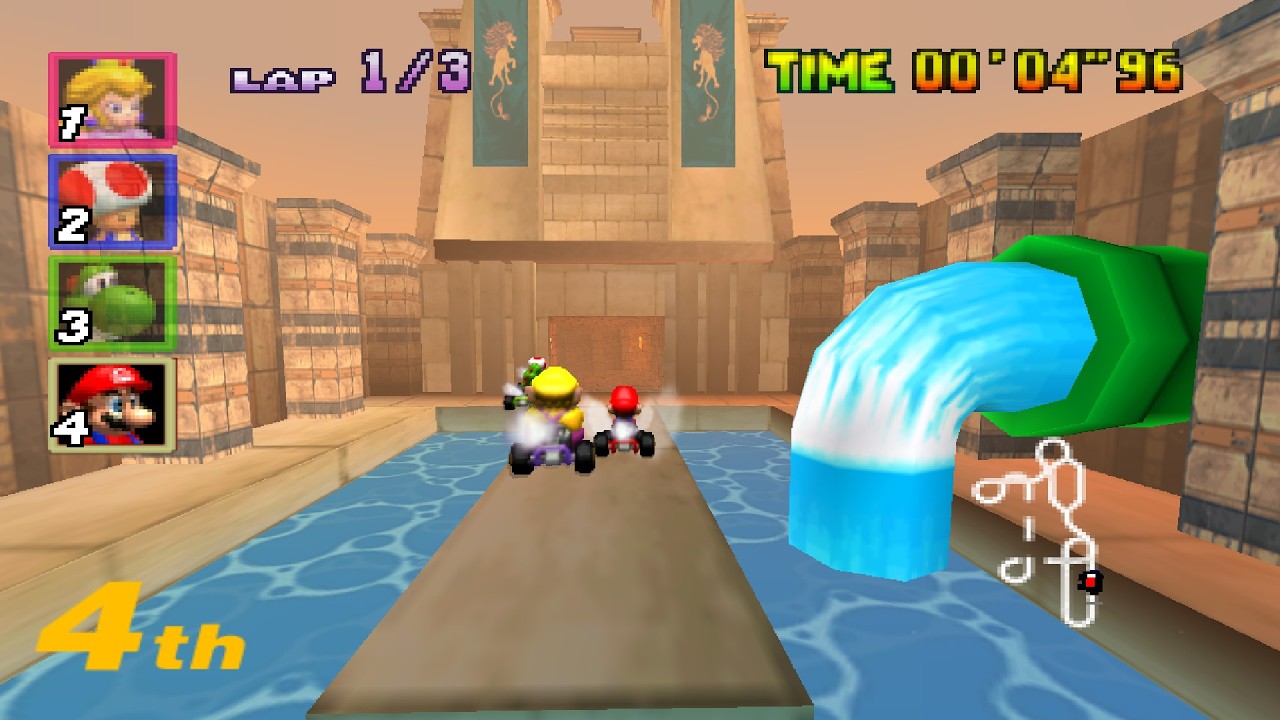 Nowe trasy w Mario Kart 64 są szalone