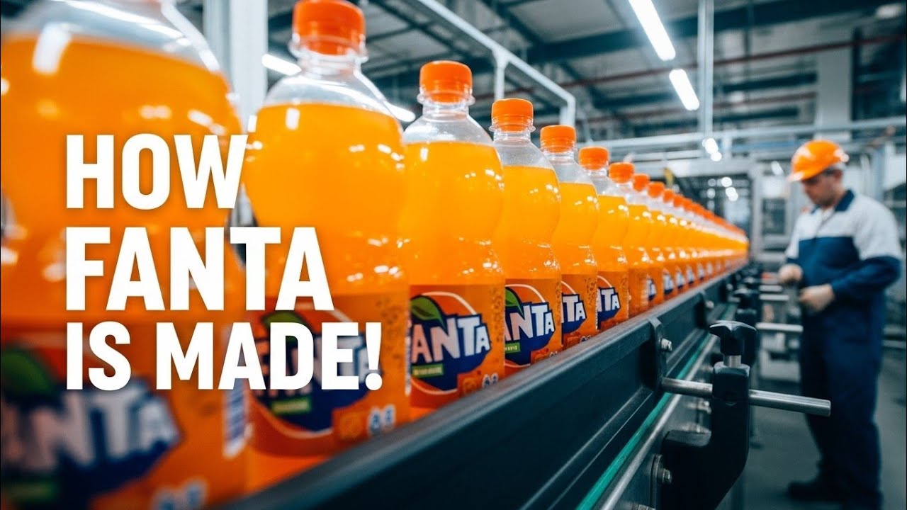   Inside the Factory Step-by-Step | How Fanta Is Made