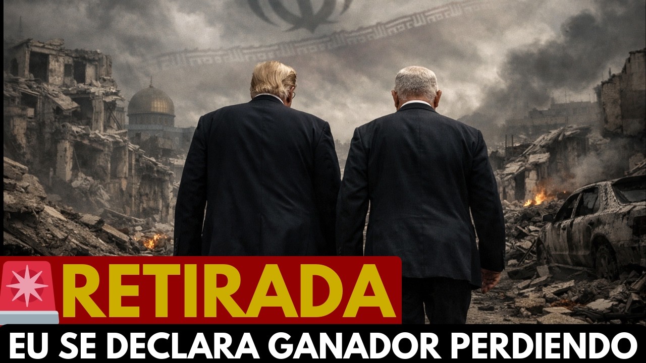 ¡RETIRADA HUMILLANTE! Trump y Netanyahu se alejan mientras Irán proyecta su sombra sobre Israel