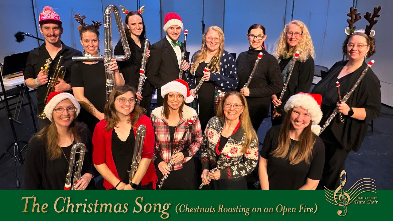 THE CHRISTMAS SONG | Utah County Flute Choir at the Orem Public Library