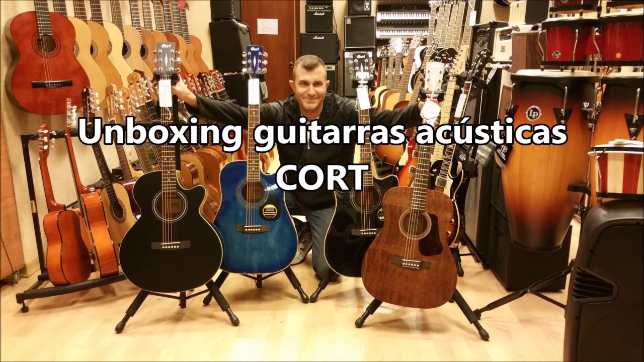 [UNBOXING] - Guitarras acústicas CORT