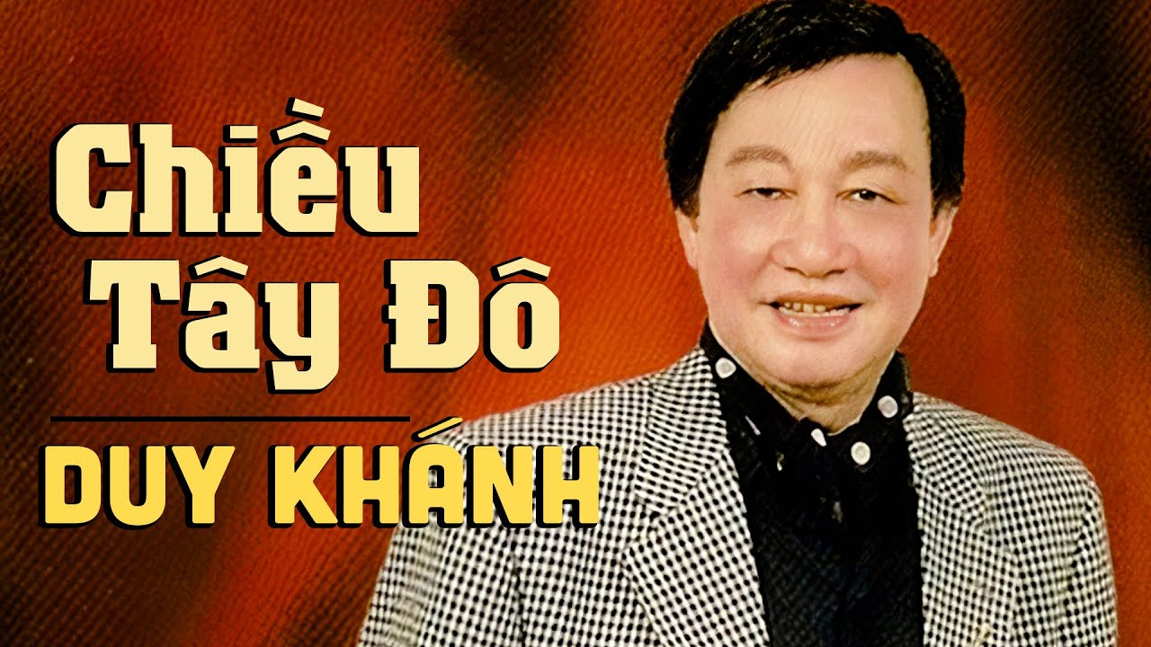 Chiều T&acirc;y Đ&ocirc; (Lyric Video) - Duy Kh&aacute;nh