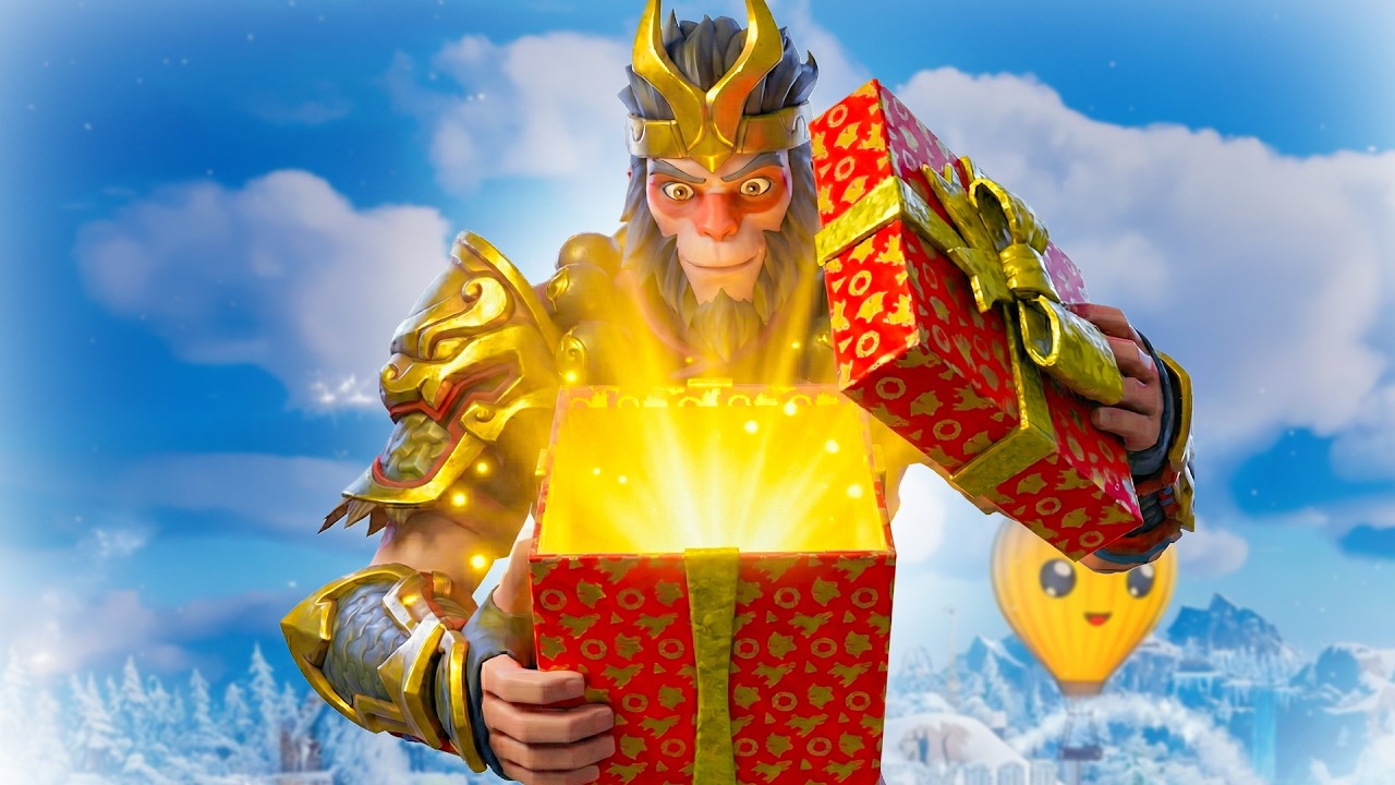LOOT POUZE Z D&Aacute;RKŮ VE FORTNITE CHAPTER 7!!