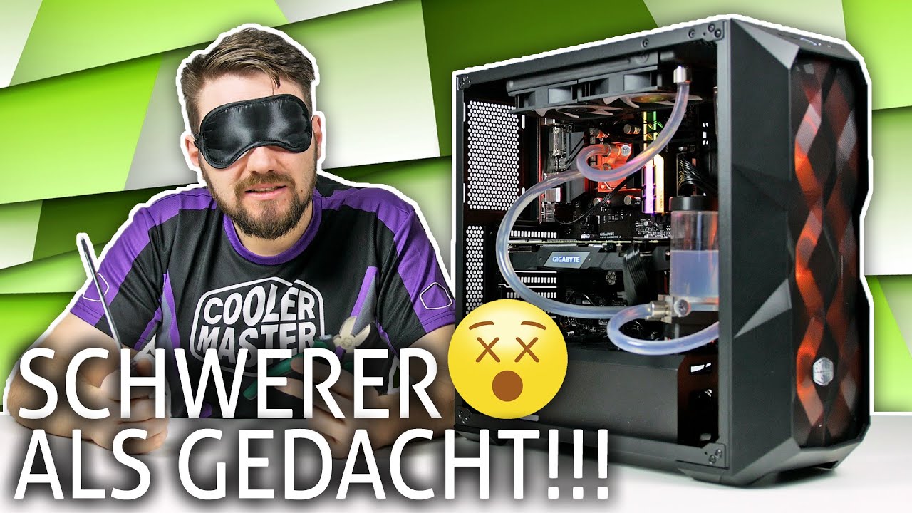 PC BLIND gebaut!!! PC Blind Bau Challenge vs Der8auer & ITRaidDE!
