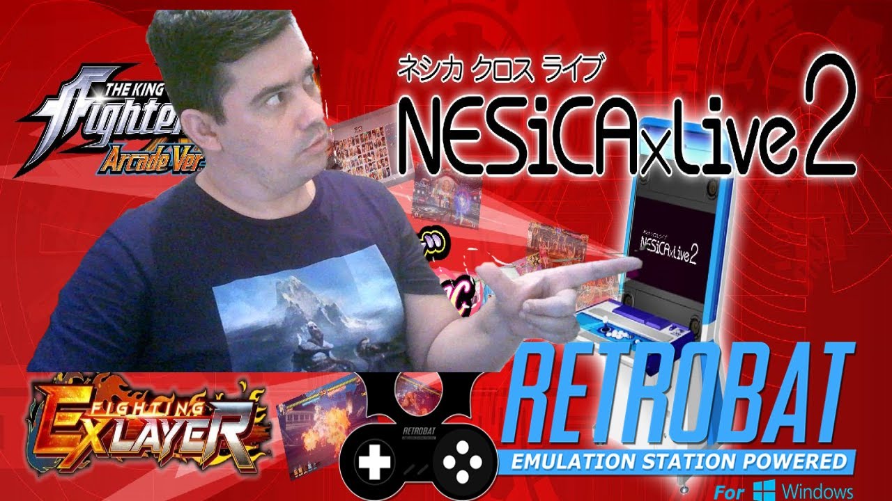 Adicionando o sistema e jogos Nesicaclive/Taito no Retrobat