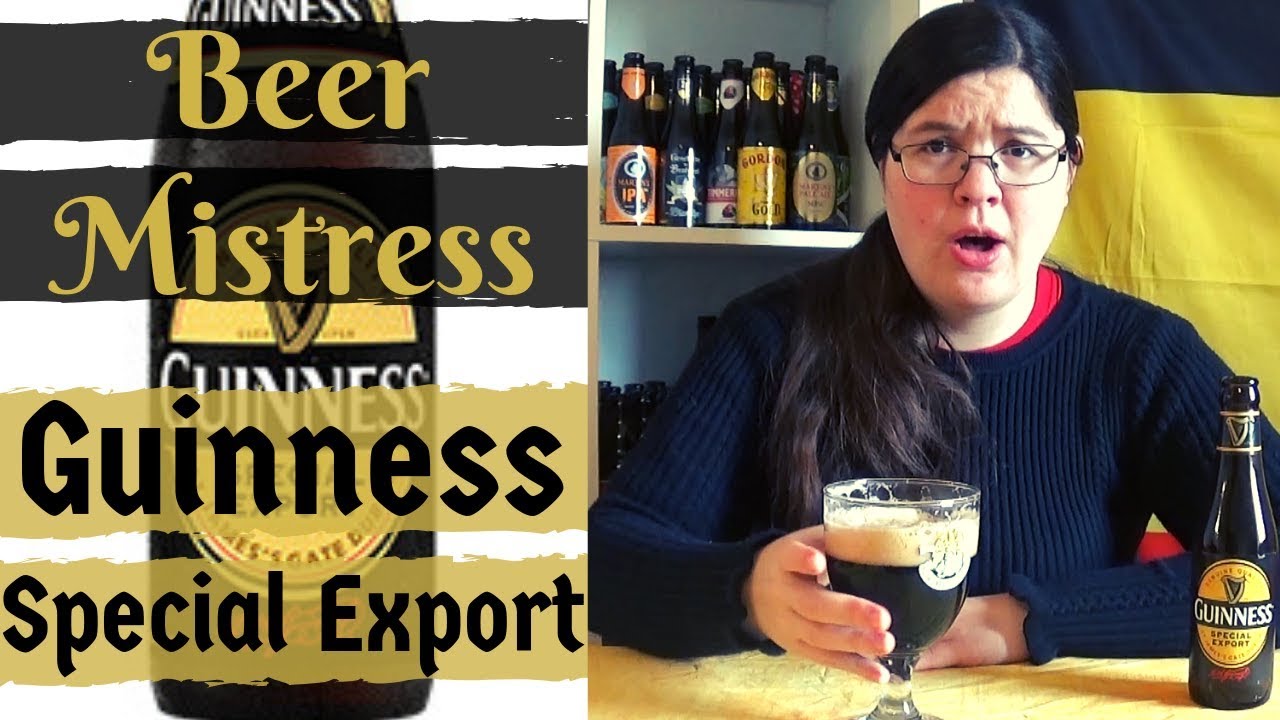 Beer Mistress Beer Review # 75: Guinness Special Export
