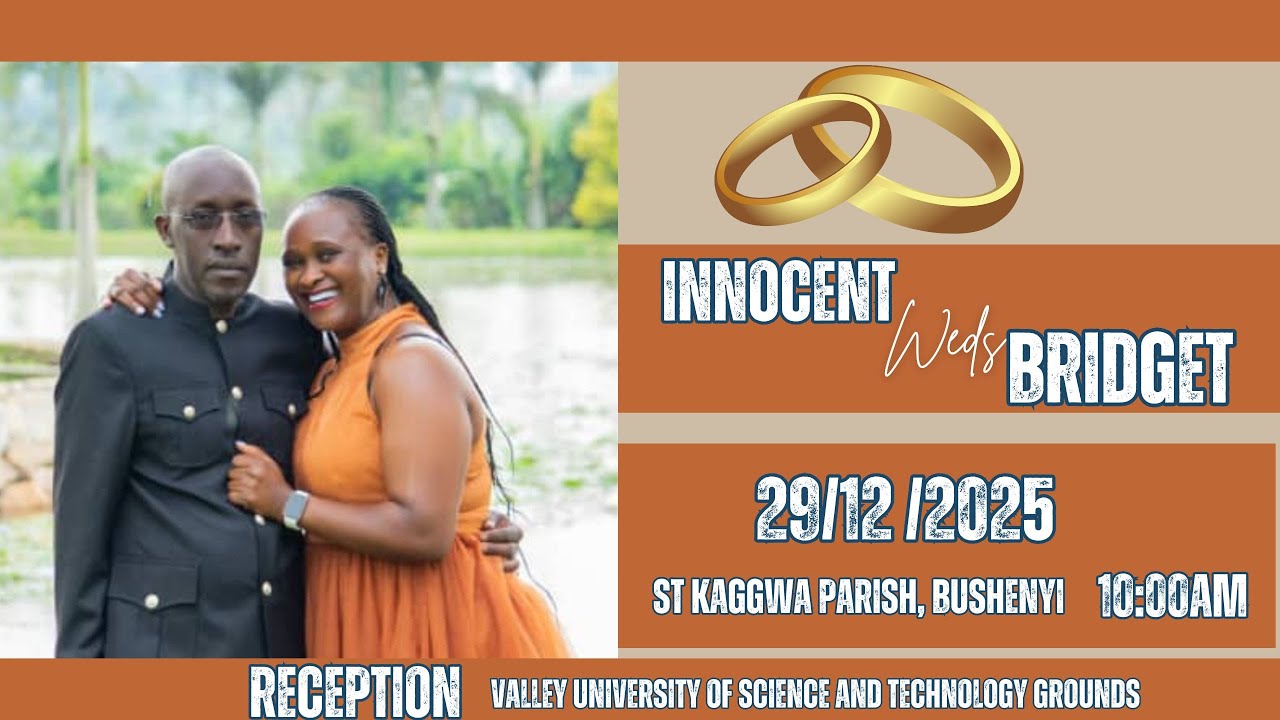 INNOCENT WEDS BRIDGET 29/12/2025