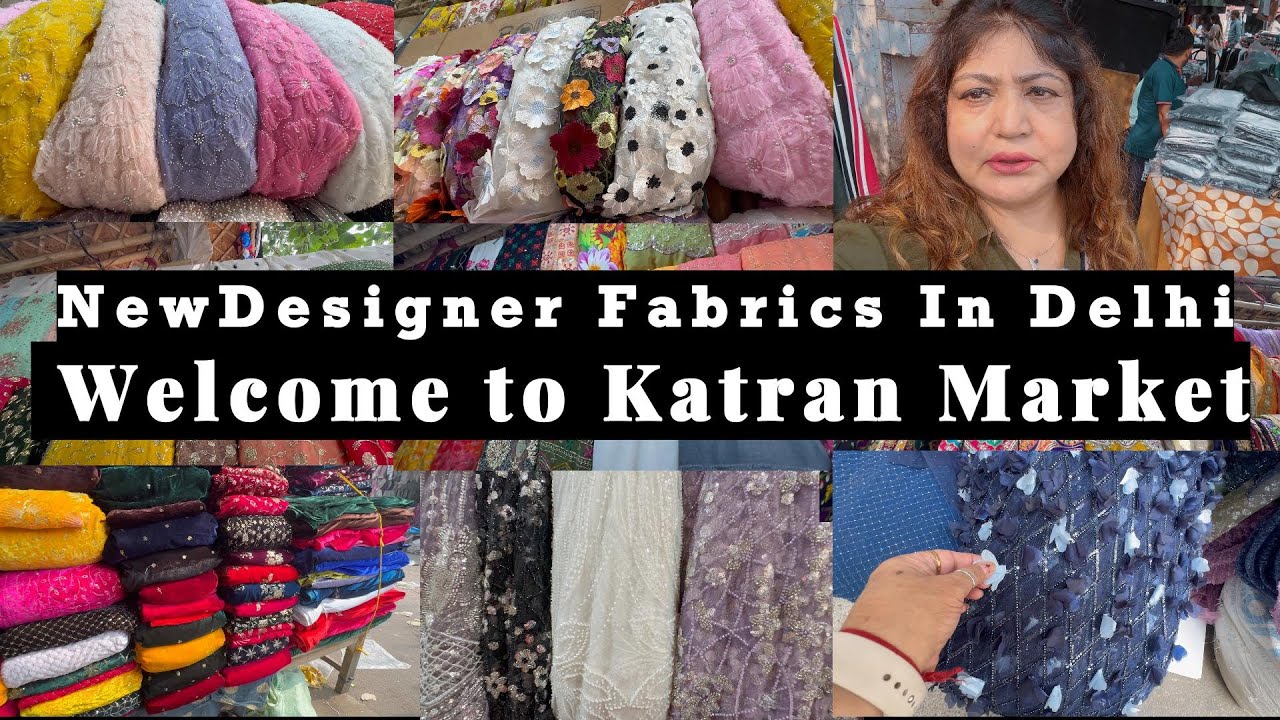 Katran Market Mangolpuri || Best Fabric For Lehenga, Dress, Saree