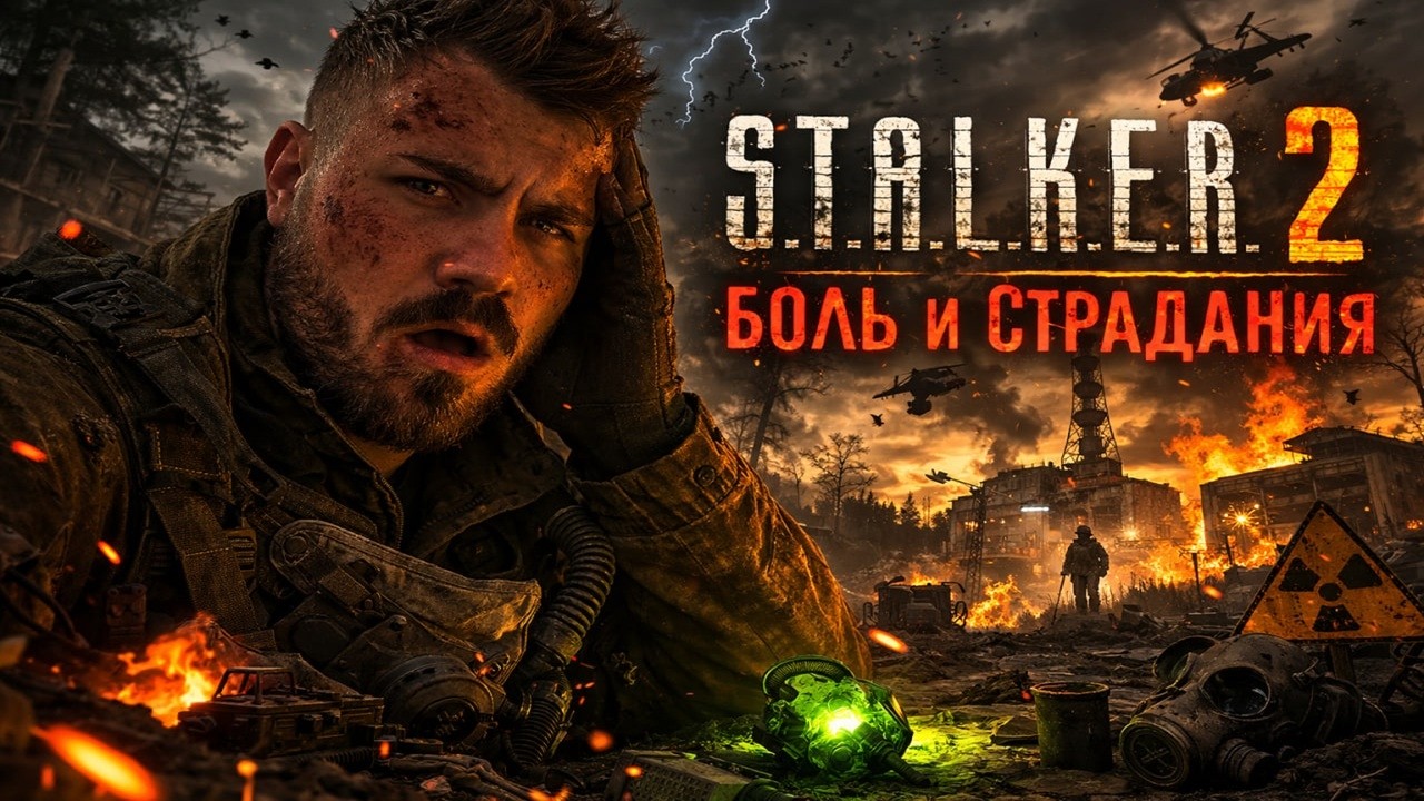 STALKER 2 С МОДАМИ ЗОНА  PLUS - ОПАСНАЯ ЗОНА НАЧАЛО #1