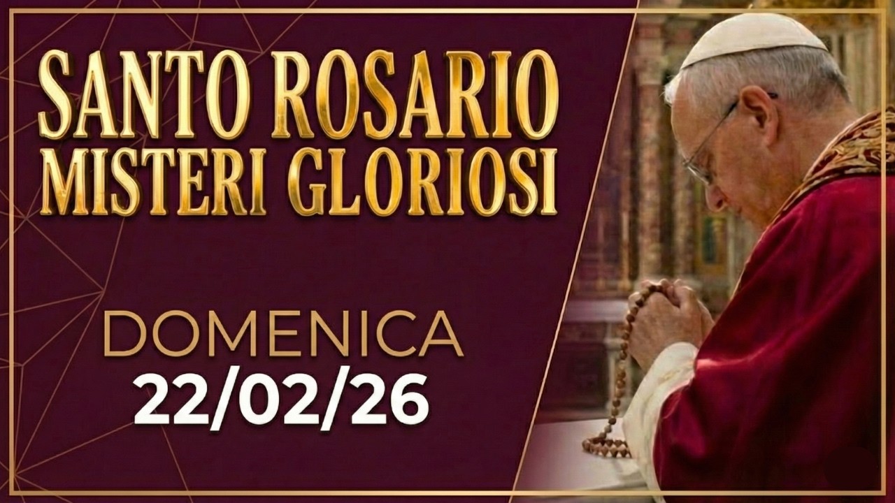 LE BUGIE DEL NEMICO 🐍 Santo Rosario 22 Febbraio | Vinci le Tentazioni, Misteri Gloriosi
