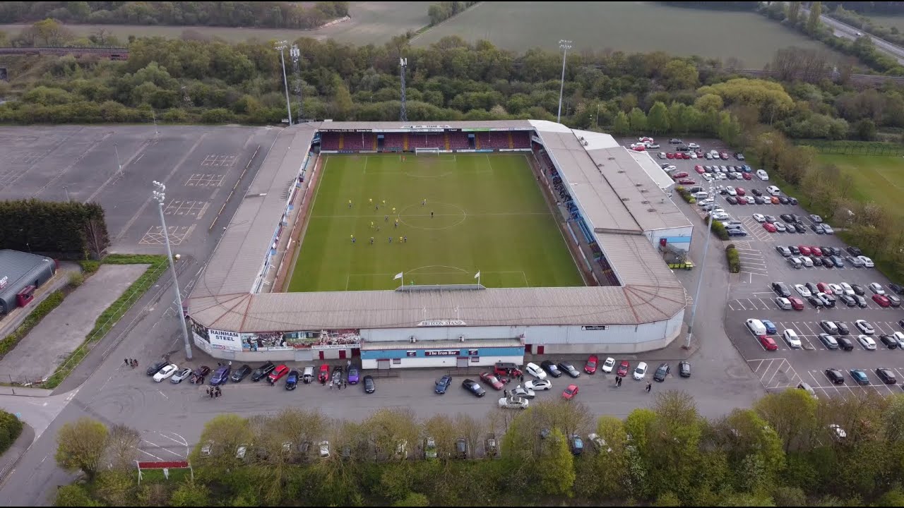 Scunthorpe United Football Club England By Drone 2023