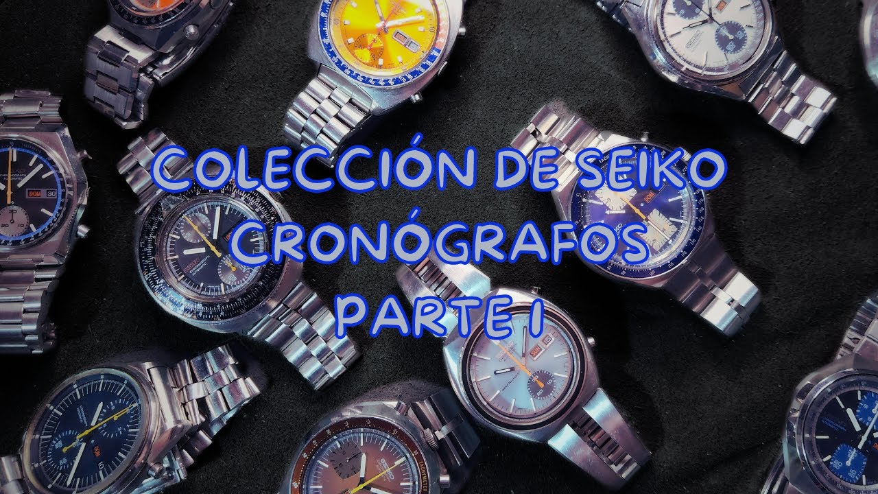 Seikomaniaco 1 - Vintage Seiko Cronógrafos de los 70s