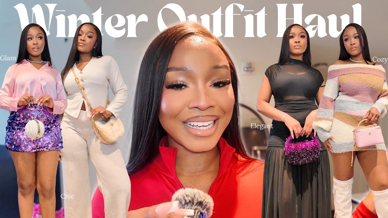 Soft Winter Fits ❄️🎀| Cozy & Chic Outfit Haul