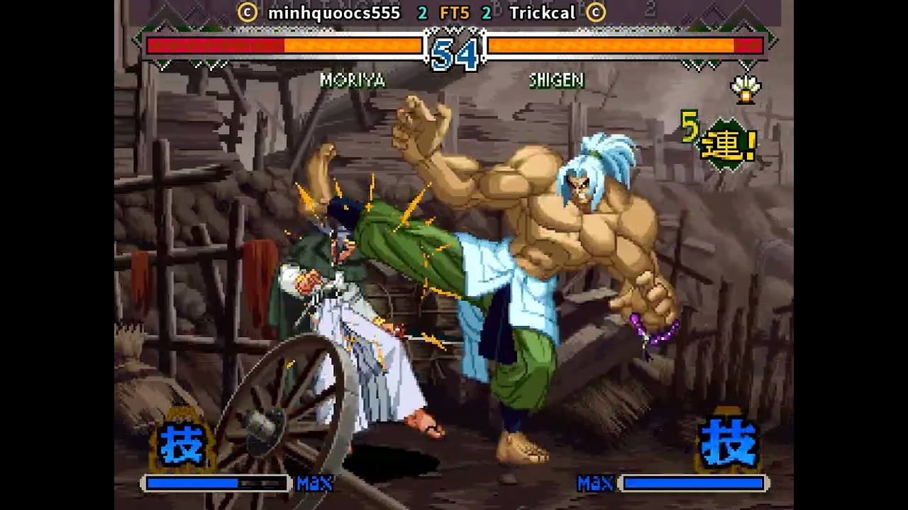 Game thùng Online: MinhQuoocs (Vietnam) vs Trickal (Korea) | The Last Blade 2 | Hoàng Phi Hồng 2