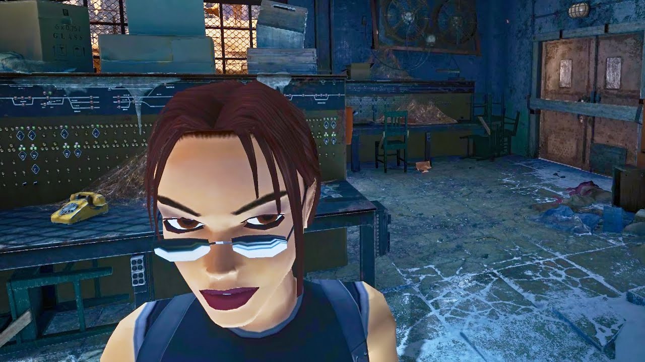 Rise of the Tomb Raider 100: Laptops! Data corruption challenge. Angel of Darkness Lara in Gulag