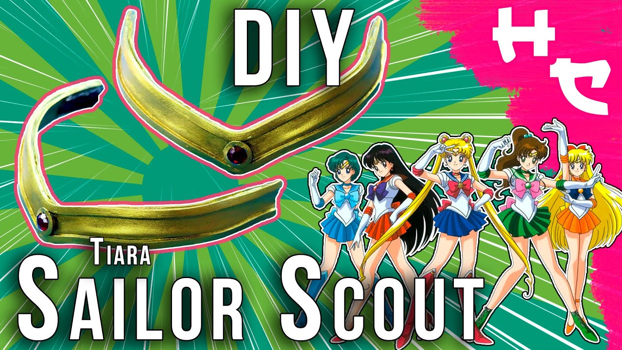 Hagamos una Tiara de Sailor Scout | Sailor Moon + Plantillas Gratis!!!