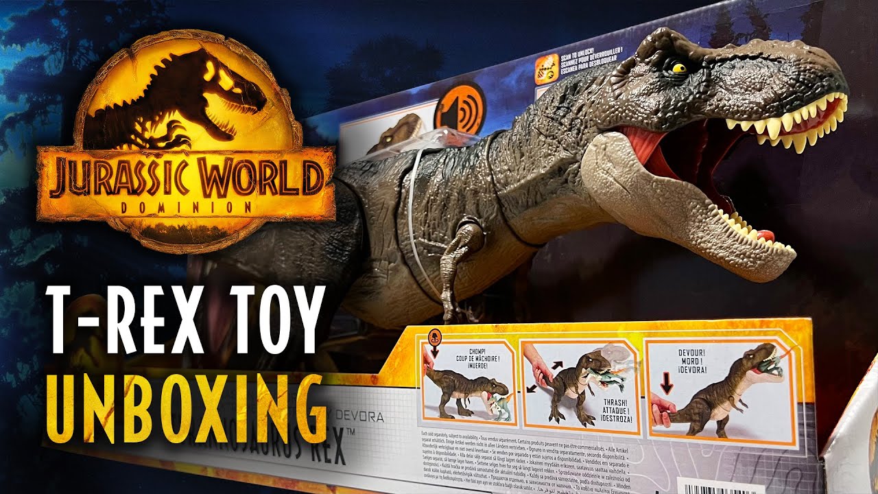 UNBOXING Jurassic World Dominion 