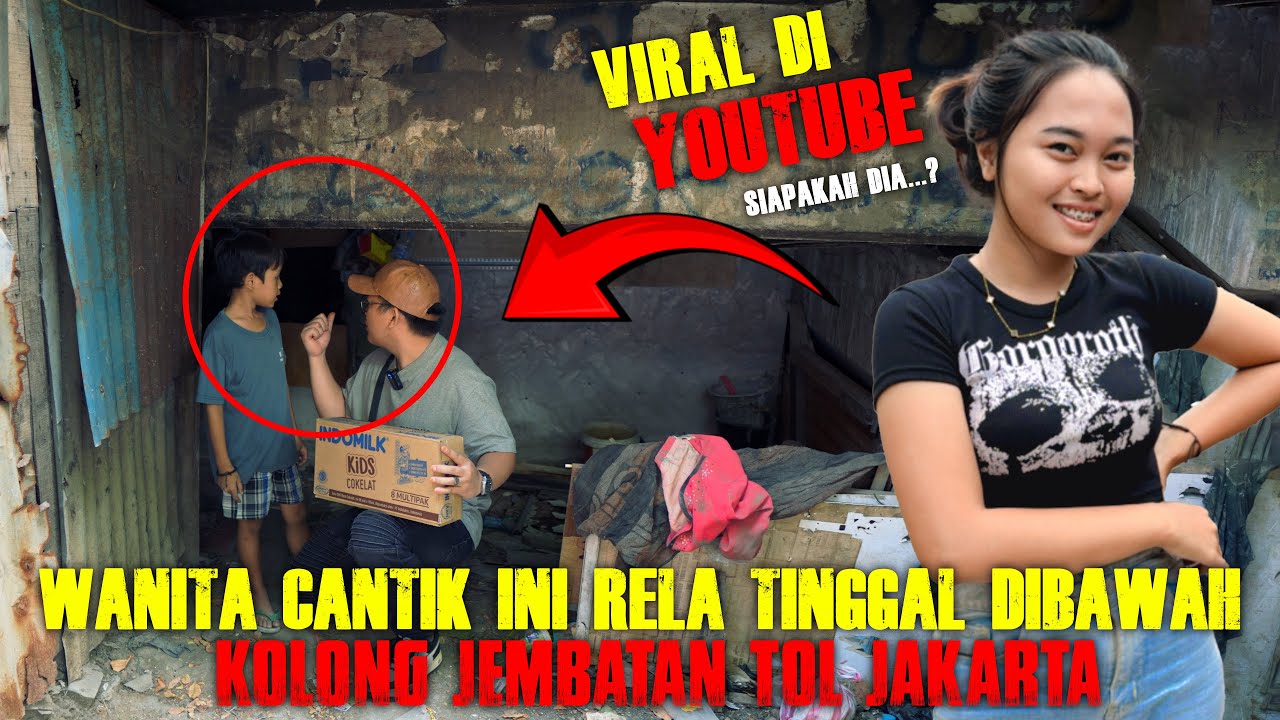 VIR4L !! 30 TAHUN TINGGAL DIBAWAH K0LONG JEMB4TAN TOL - TERNYATA ADA WANITA CANTIK GUYS !!