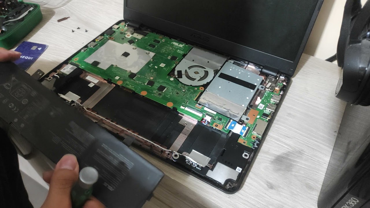 Como desarmar y hacer mantenimiento a portátil ASUS X505B