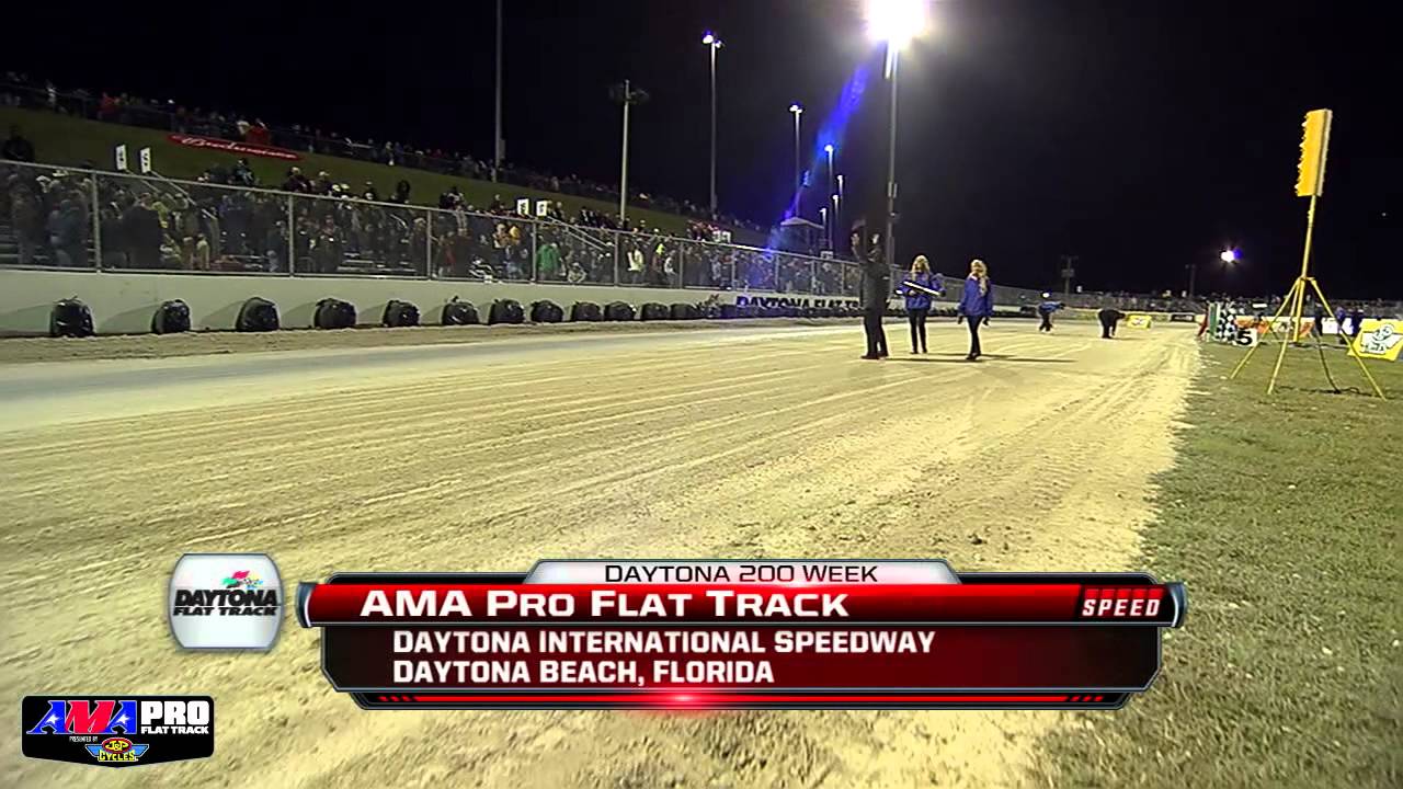 2013 DAYTONA Flat Track - AMA Pro Flat Track presented by J&P Cycles FULL Race (HD)