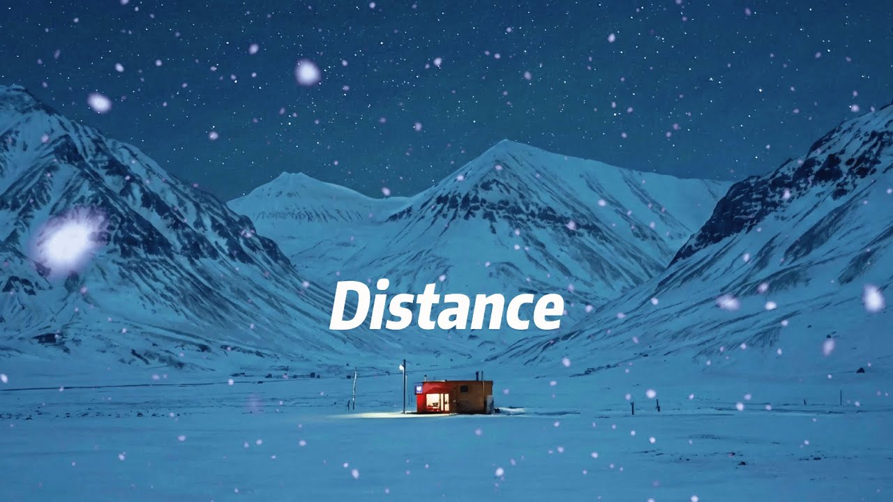You’re so close, but feel so far away ❄️  deep melodic rhythms