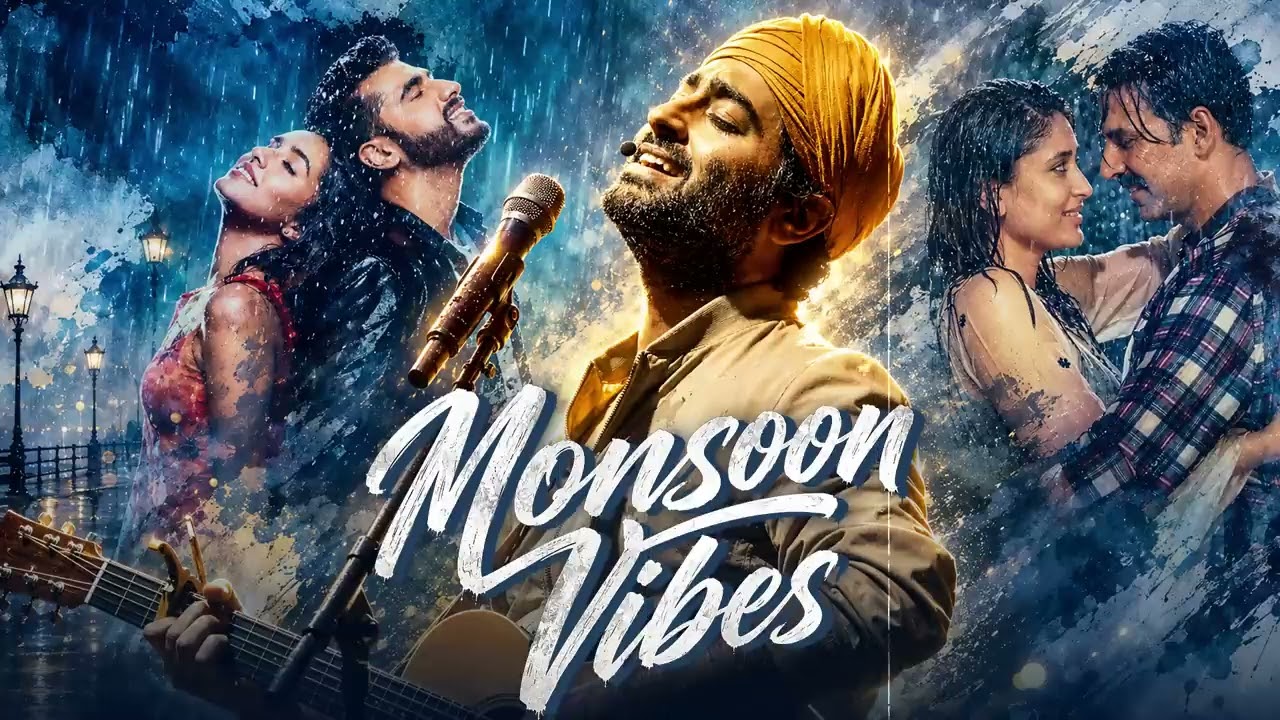 Monsoon Vibes 🌧️ Romantic Bollywood Love Songs Jukebox ❤️Arijit Singh, Apna Bana Le, Ve Maahi & More